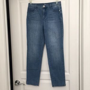 Style & Co. slim leg denim pant 8P
